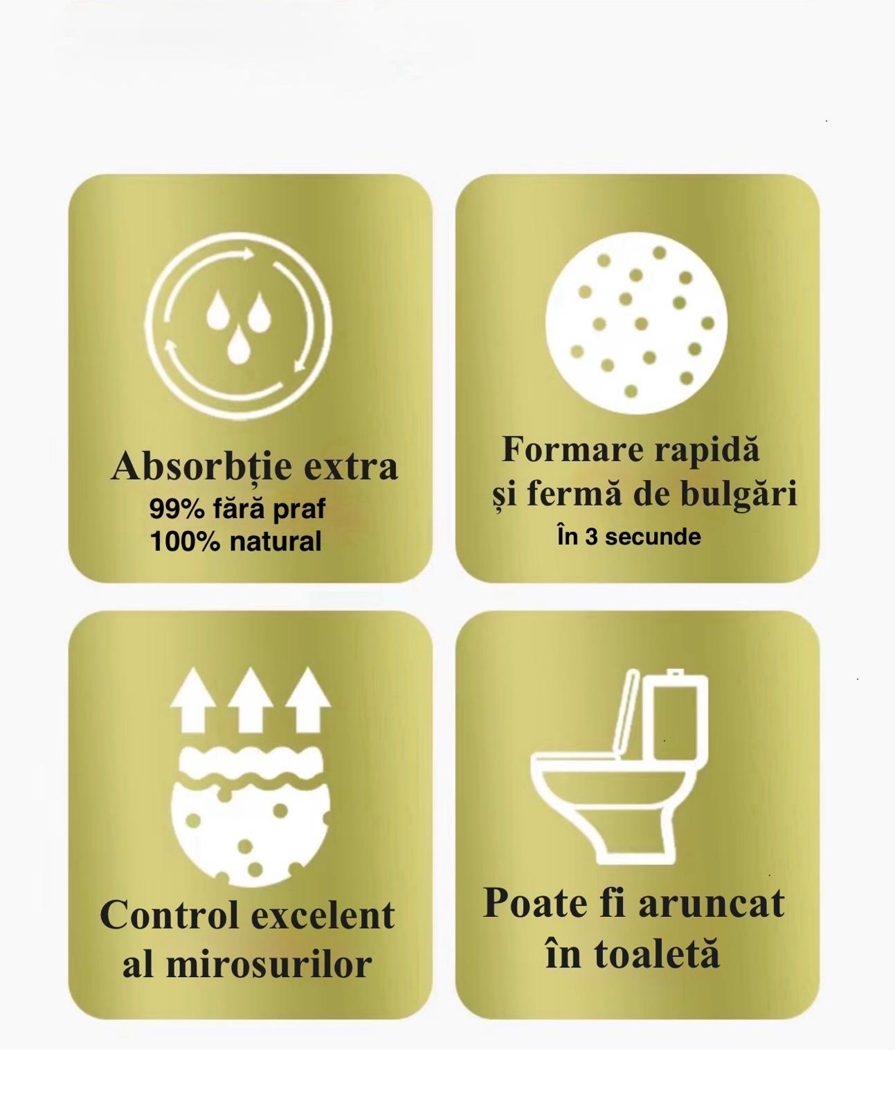 Nisip TOFU GRANULAR pentru pisici