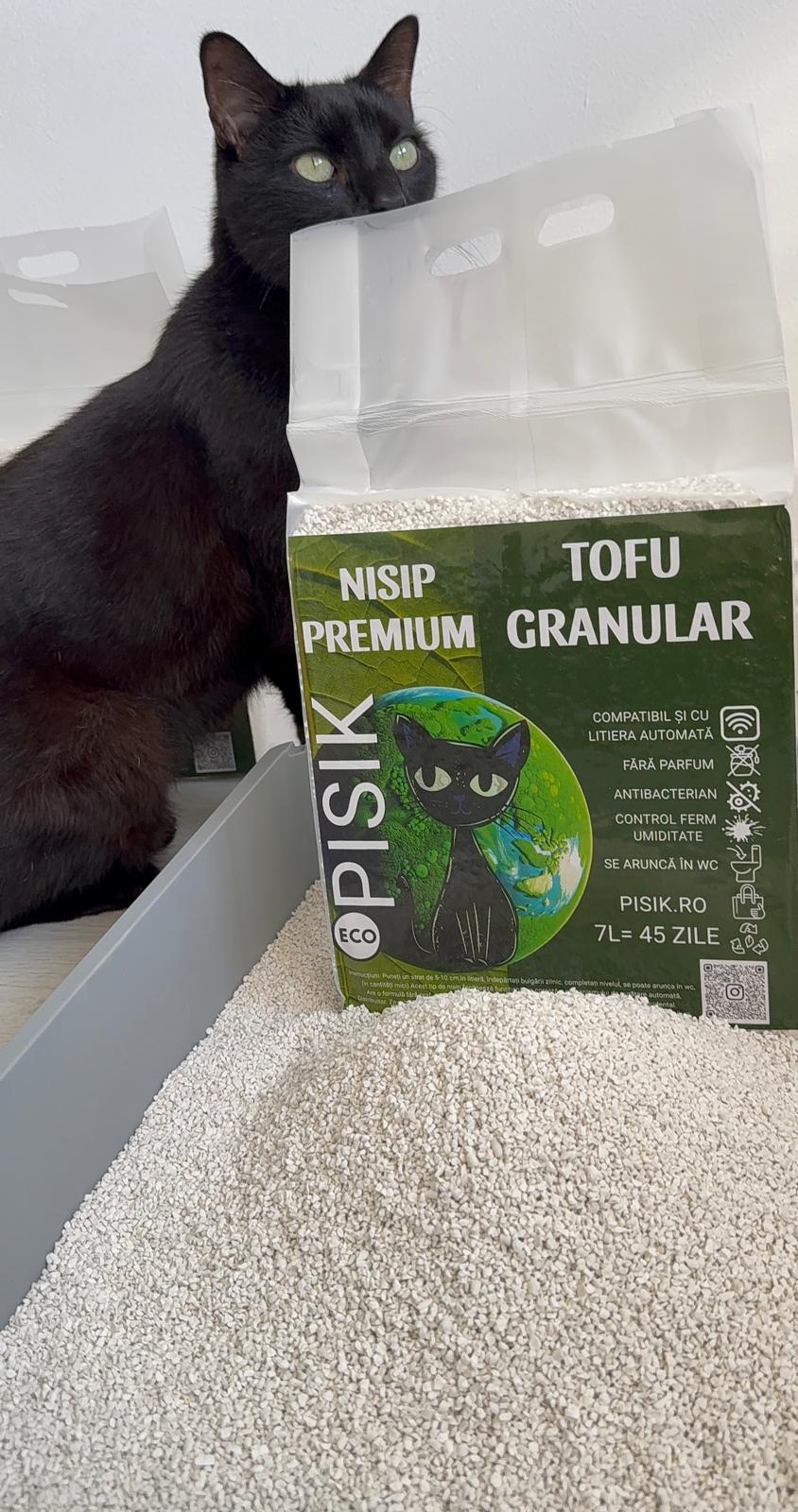 Nisip TOFU GRANULAR pentru pisici