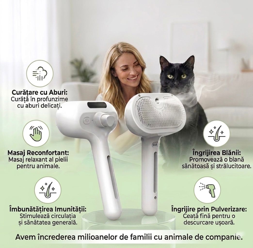 Perie SPA 3 în 1