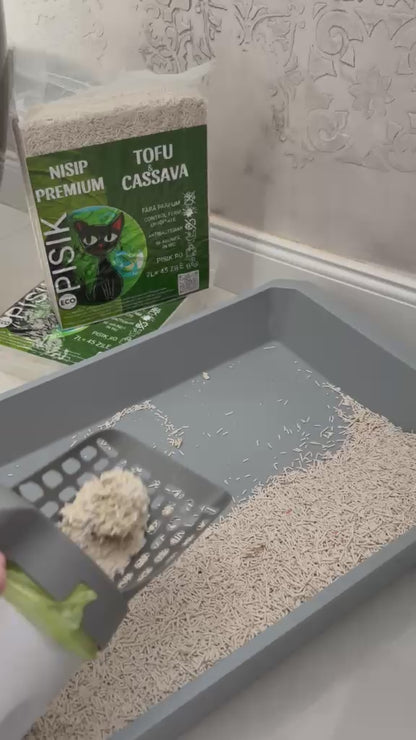Nisip mix TOFU & CASSAVA natural 7L
